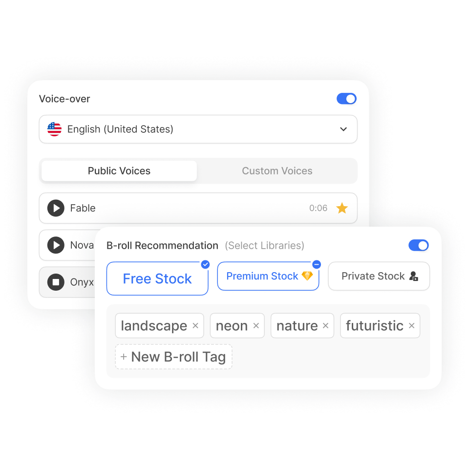 Customize duration, pace, aspect ratio, music, and AI voice in the IT runbook video creator